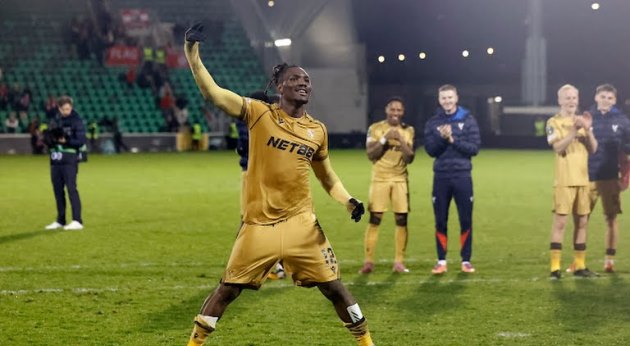 Nketiah và Pino đưa Crystal Palace đến chiến thắng 3-0 trước Shelbourne
