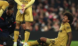 Chấn thương của Chris Richards trong trận Arsenal vs Crystal Palace có thể cản trở hành trình tới World Cup