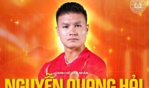 Nguyễn Quang Hải: Gương mặt sáng giá nhất làng bóng đá Việt Nam