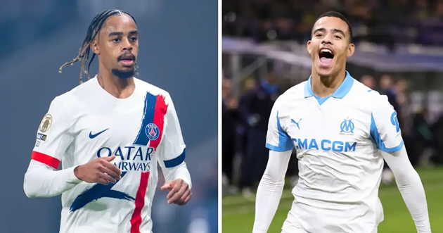 Greenwood vượt trội hơn Barcola ở Ligue 1, theo lời Hojbjerg