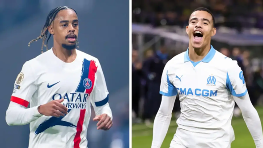 Greenwood vượt trội hơn Barcola ở Ligue 1, theo lời Hojbjerg