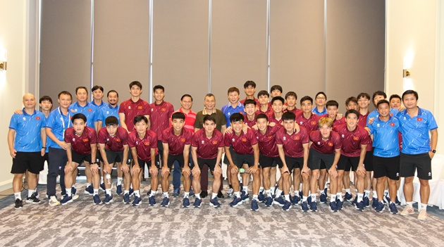 Trần Quốc Tuấn động viên U22 Việt Nam tại SEA Games 33: Khát khao chiến thắng!
