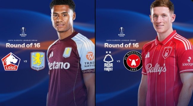 Bốc thăm Europa League vòng 16 đội: Aston Villa gặp Lille, Betis đụng Panathinaikos