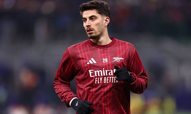 Mikel Arteta báo tin vui về Kai Havertz trước trận gặp MU