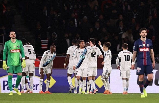 PSG bất ngờ thua sốc ở cúp Quốc gia