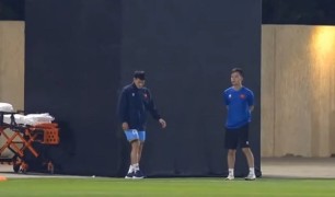 U23 Việt Nam tập luyện tại Jeddah: Thanh Nhàn tập riêng, nỗ lực hồi phục chấn thương